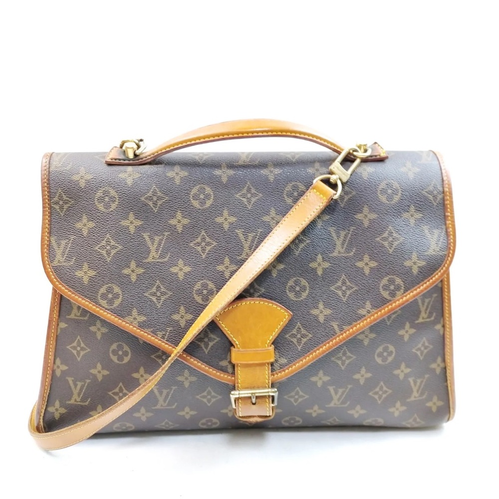 Louis Vuitton LV Shoulder Bag Beverly Brown Monogram crossbody - Picture 1 of 8
